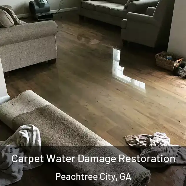  Carpet Water Damage Restoration Peachtree City, GA