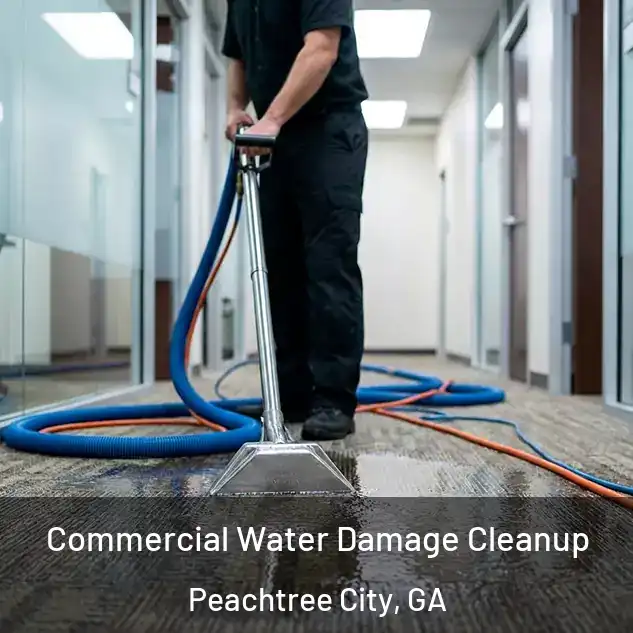  Commercial Water Damage Cleanup Peachtree City, GA