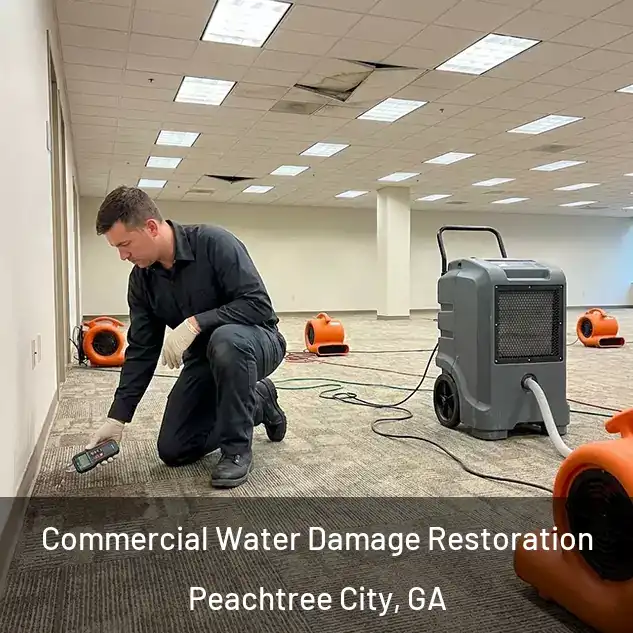  Commercial Water Damage Restoration Peachtree City, GA