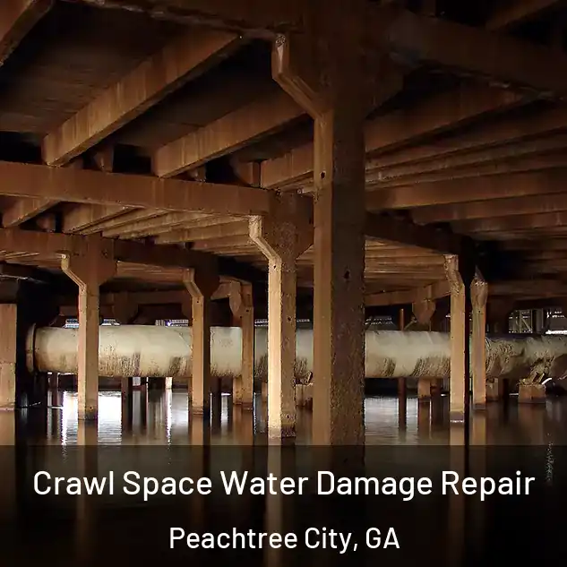  Crawl Space Water Damage Repair Peachtree City, GA