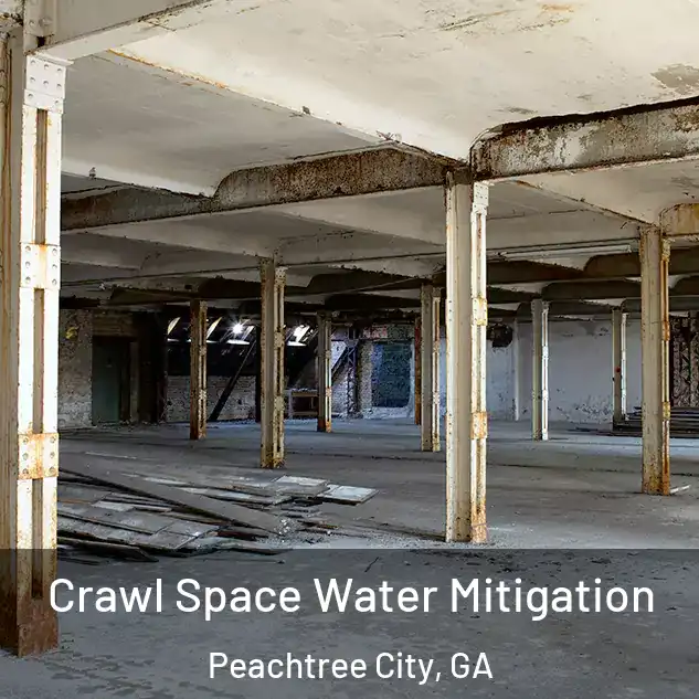  Crawl Space Water Mitigation Peachtree City, GA