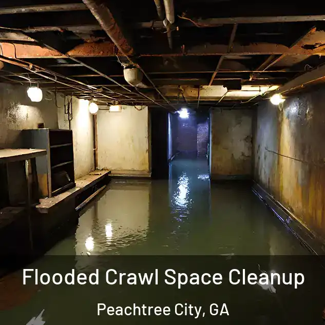  Flooded Crawl Space Cleanup Peachtree City, GA