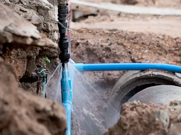 Burst Pipe Cleanup in Peachtree City