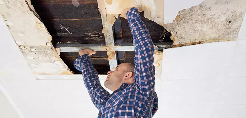 Attic Wood Rot Repair in Peachtree City