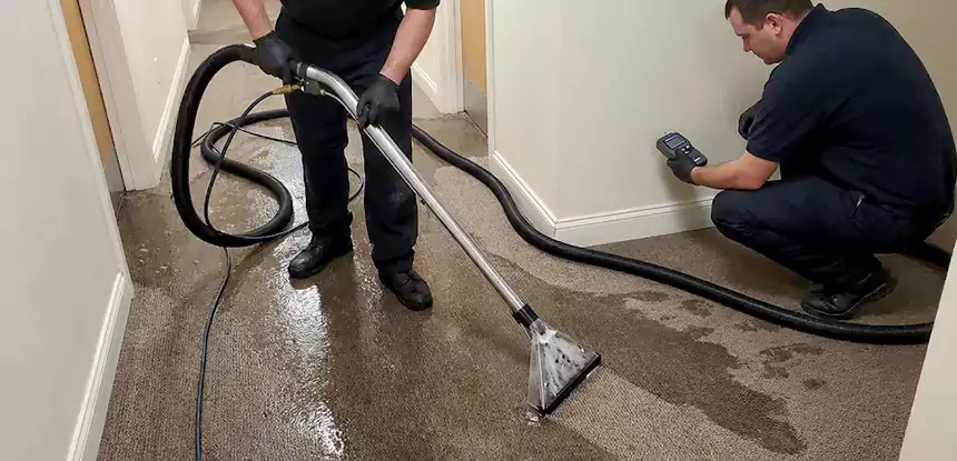 Remove Water from Basement Carpet Peachtree City