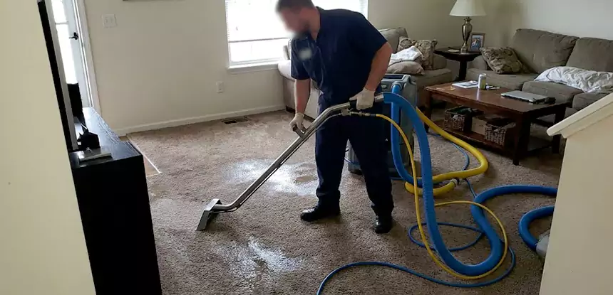 Flooded Basement Carpet Cleanup Peachtree City 