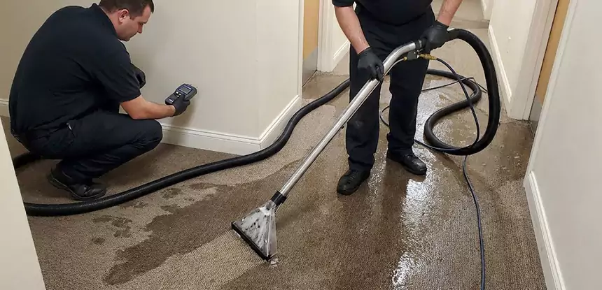 Basement Flooded Carpet Soaked Recovery in Peachtree City