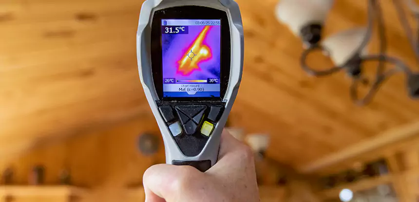 Infrared Camera Roof Leak Detection in Peachtree City