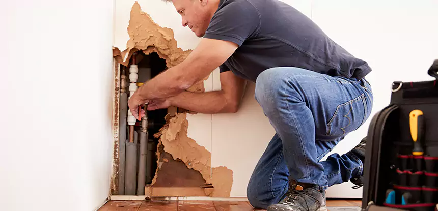 Broken Pipe Water Damage Repair in Peachtree City