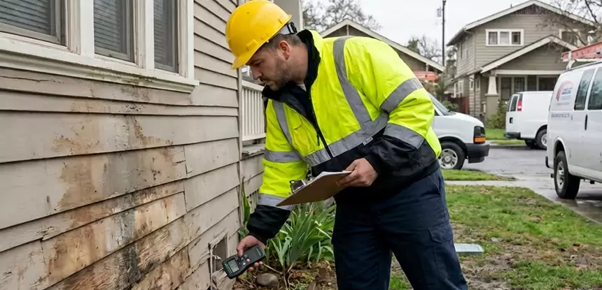Water Damage Exterior Wall Peachtree City