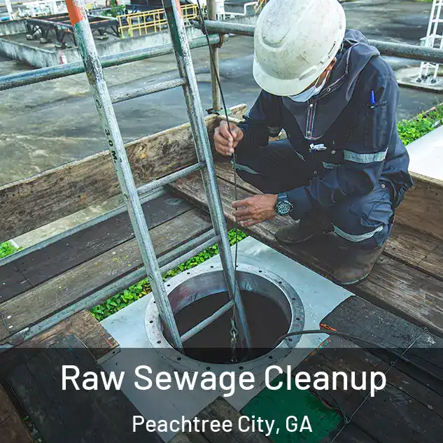  Raw Sewage Cleanup Peachtree City, GA