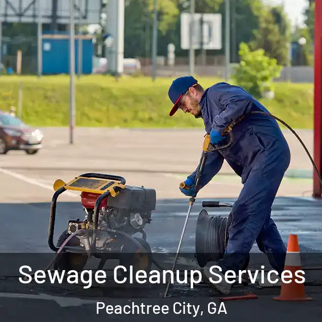  Sewage Cleanup Services Peachtree City, GA