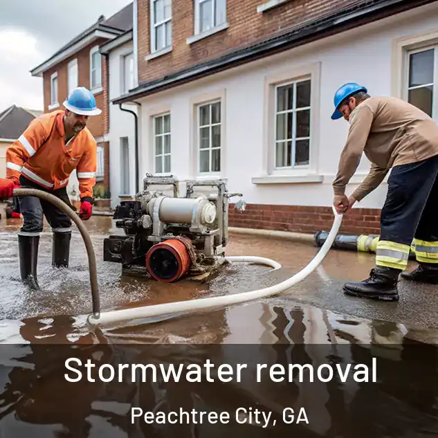  Stormwater removal Peachtree City, GA
